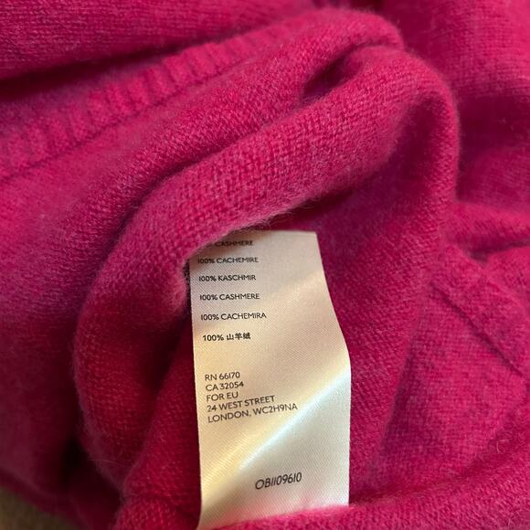 Free People Harmony V-Neck Cashmere Sweater Size Small Cozy Classic Boho Fall - Picture 4 of 6